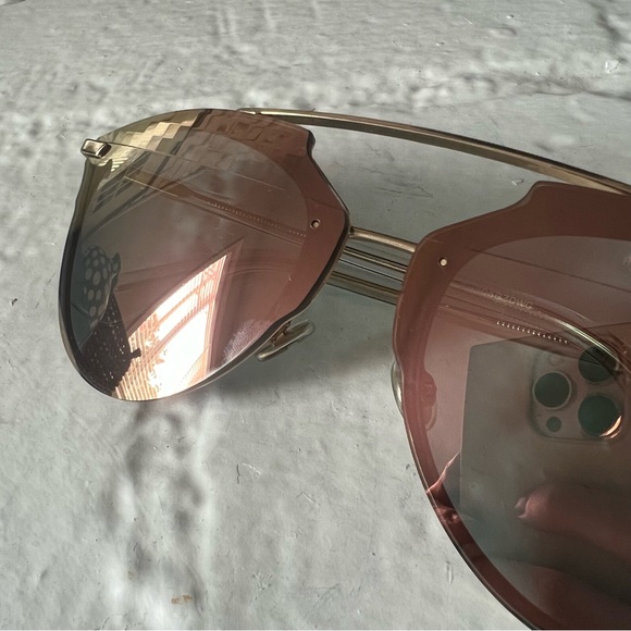 Dior Reflected Pixel Limited Edition Pink Rose Gold Sunglasses - Picture 10 of 16